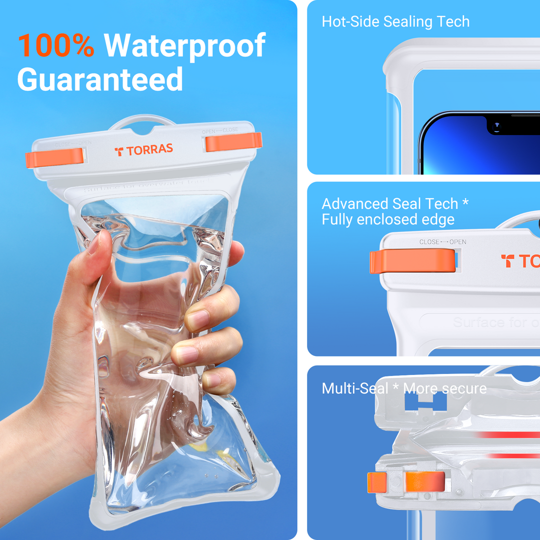 TORRAS Ice Cube 電話防水袋 8.0 inch