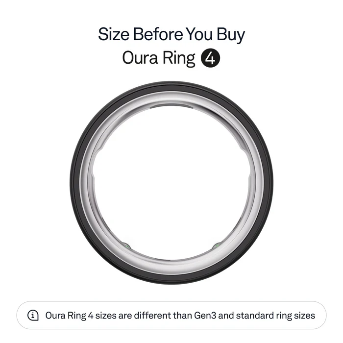 Oura Ring 4 - Stealth -